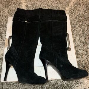 Guess Women’s Black Stiletto Heel Boot Size 8.5